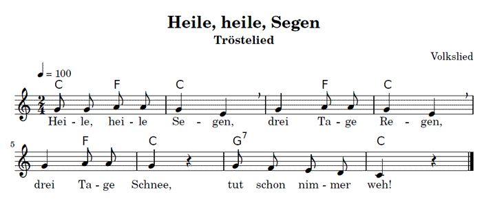 Heile heile Segen